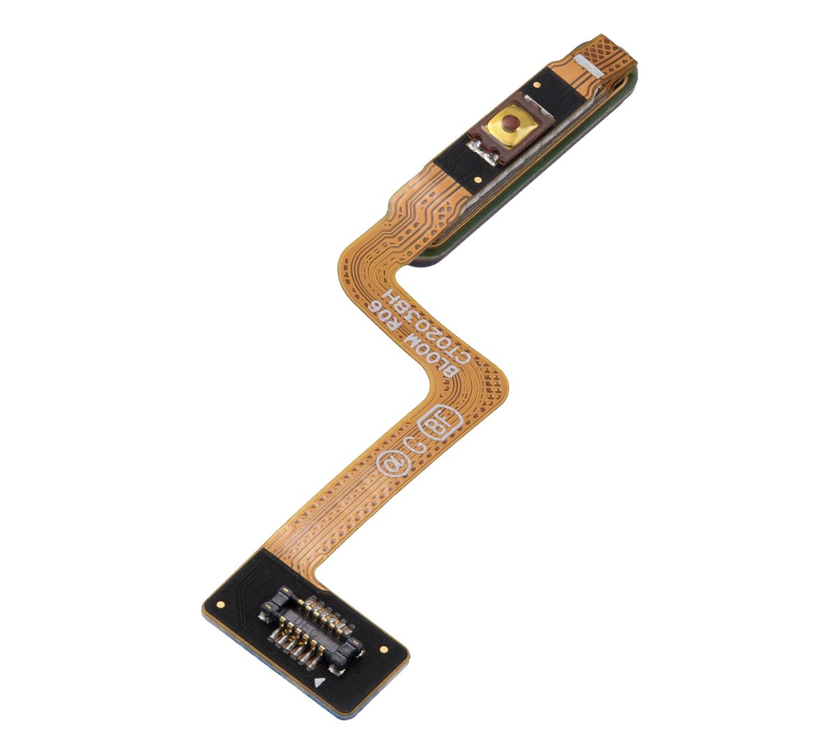 Samsung Galaxy Z Flip 4G (F700) / Z Flip 5G (F707) (Ayna Siyahı) Flex Kablolu Parmak İzi Okuyucu - Görsel 4