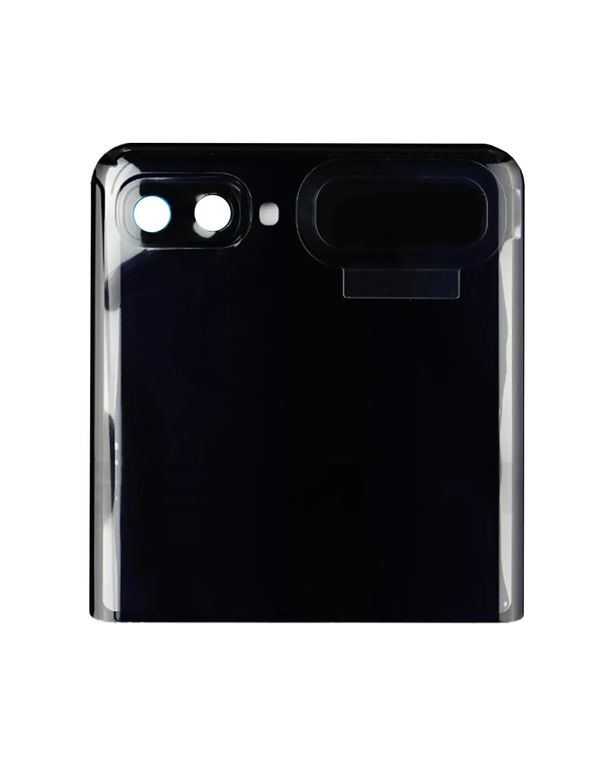 Samsung Galaxy Z Flip 4G (F700) / Z Flip 5G (F707) (Servis Paketi) (Ayna Siyahı) İle Uyumlu Çerçeveli ekran Dış Orijinal Ekranı - Görsel 4