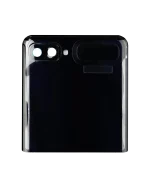 Samsung Galaxy Z Flip 4G (F700) / Z Flip 5G (F707) (Servis Paketi) (Ayna Siyahı) İle Uyumlu Çerçeveli ekran Dış Orijinal Ekranı - Görsel 4