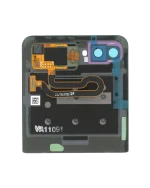 Samsung Galaxy Z Flip 4G (F700) / Z Flip 5G (F707) (Servis Paketi) (Mystic Bronze) İle Uyumlu Çerçeveli ekran Dış Orijinal Ekranı - Görsel 4