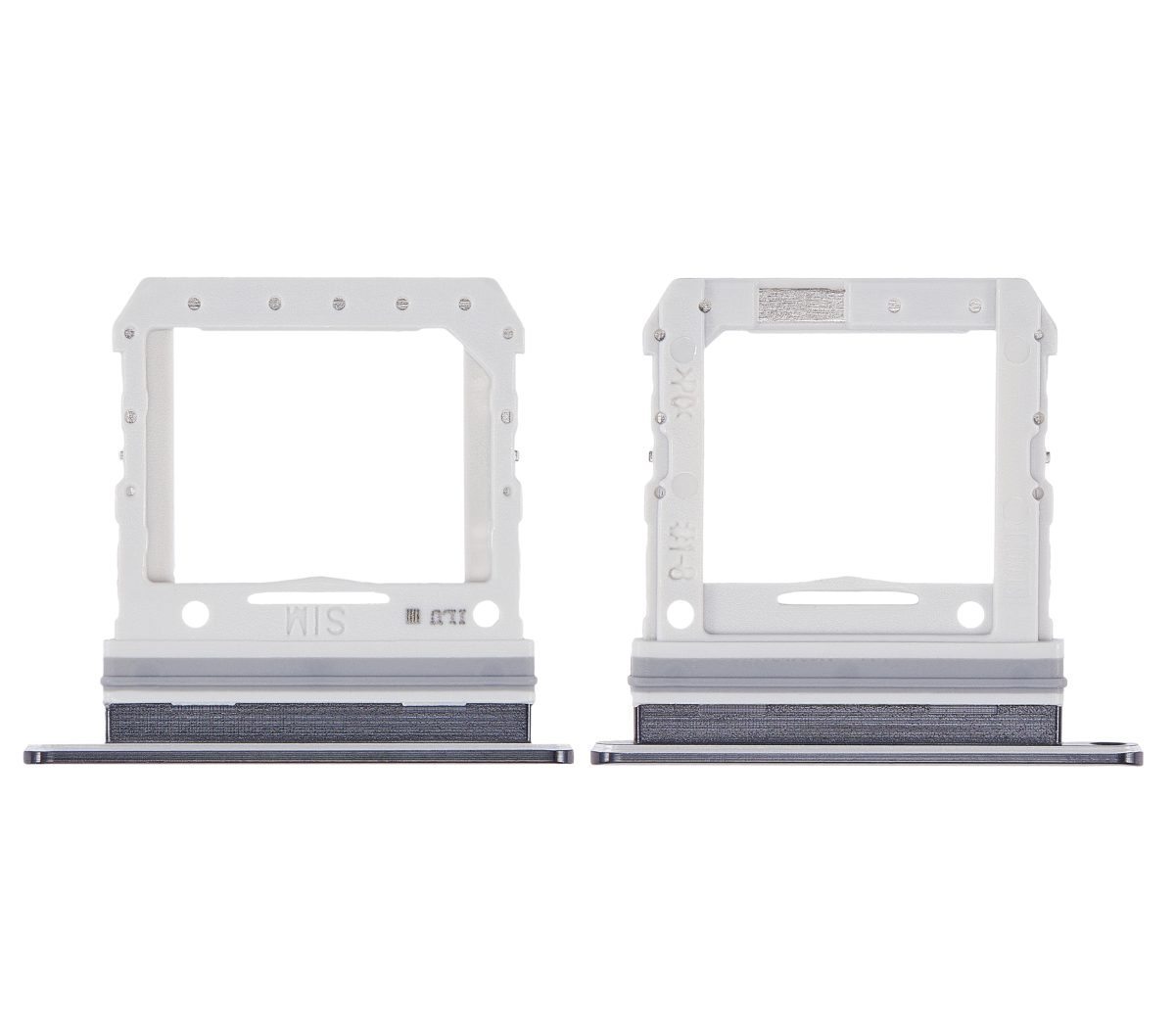 Samsung Galaxy Z Flip 4G İle Uyumlu Tek Sim Kart Tepsisi (F700) / Z Flip 5G İle Uyumlu (F707) (Ayna Siyahı) - Görsel 2