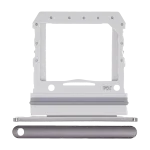 Samsung Galaxy Z Flip 4G İle Uyumlu Tek Sim Kart Tepsisi (F700) / Z Flip 5G İle Uyumlu (F707) (Gizemli Gri)