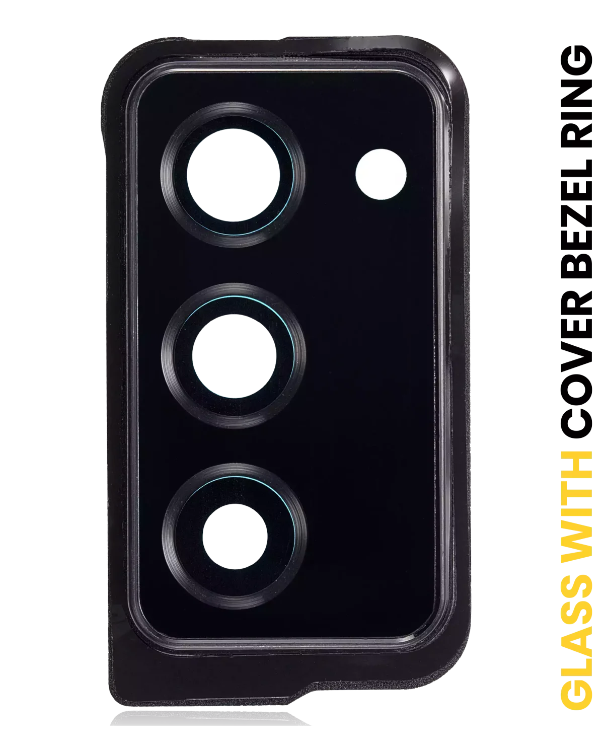 Samsung Galaxy Z Fold 2 5G (F916) (Mystic Black) İçin Kapaklı Arka Kamera Lensi Çerçeveli Halkalı - Görsel 6