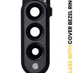 Samsung Galaxy Z Fold 3 5G (F926) (Phantom Green) Kapaklı Arka Kamera Lensi Çerçeveli Halkalı