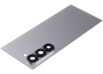 Samsung Galaxy Z Fold 6 5G Arka Kapak Camı Kamera Lensiyle (Aftermarket Plus) (Gümüş Gölge) İle Uyumlu - Görsel 5