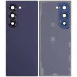 Samsung Galaxy Z Fold 6 5G Arka Kapak Camı Kamera Lensiyle (Aftermarket Plus) (Lacivert) İle Uyumlu - Görsel 2
