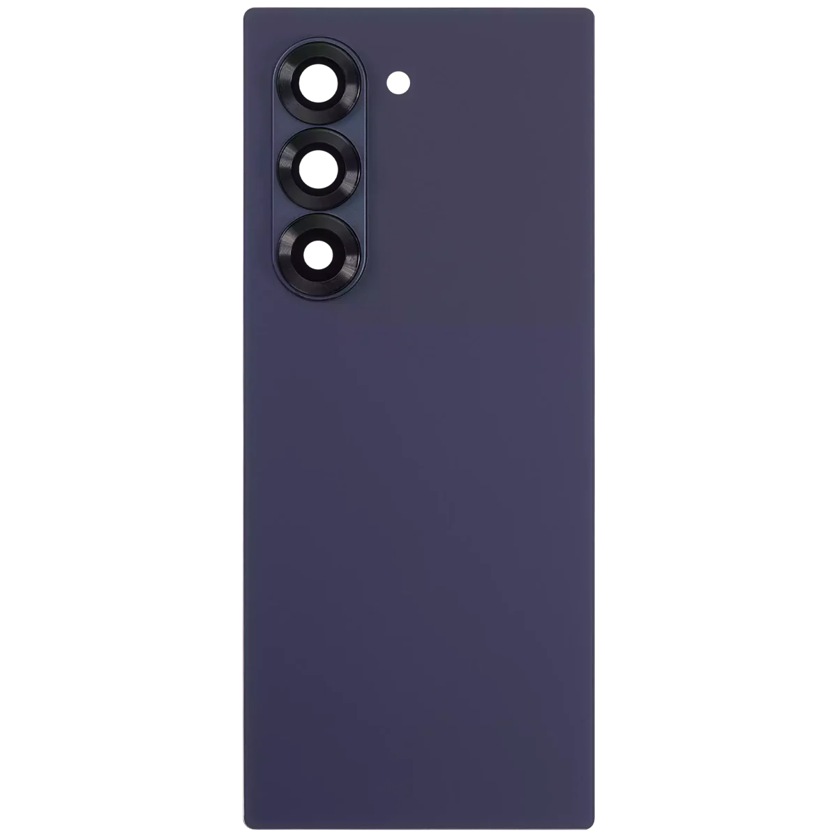 Samsung Galaxy Z Fold 6 5G Arka Kapak Camı Kamera Lensiyle (Aftermarket Plus) (Lacivert) İle Uyumlu - Görsel 3