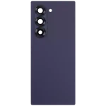 Samsung Galaxy Z Fold 6 5G Arka Kapak Camı Kamera Lensiyle (Aftermarket Plus) (Lacivert) İle Uyumlu - Görsel 3