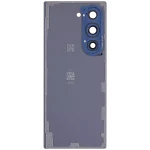 Samsung Galaxy Z Fold 6 5G Arka Kapak Camı Kamera Lensiyle (Aftermarket Plus) (Lacivert) İle Uyumlu - Görsel 4