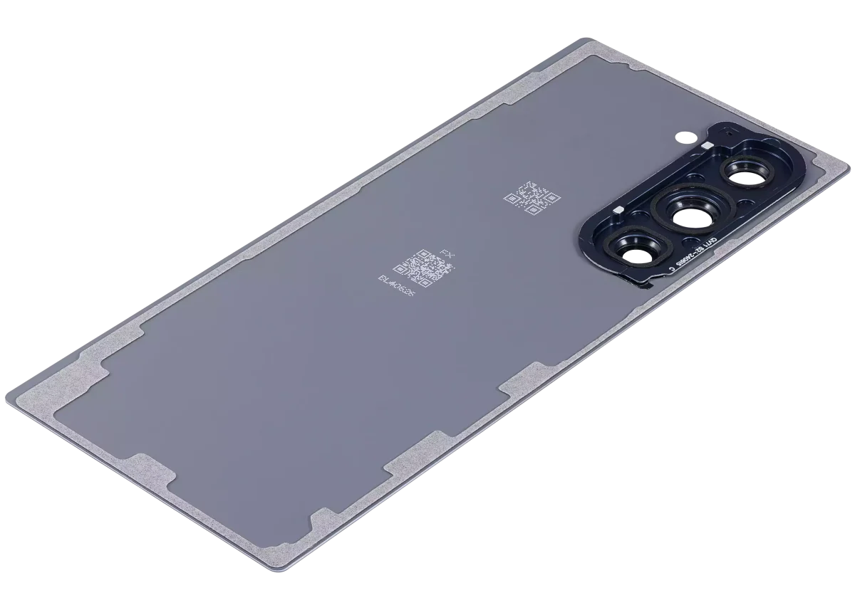Samsung Galaxy Z Fold 6 5G Arka Kapak Camı Kamera Lensiyle (Aftermarket Plus) (Lacivert) İle Uyumlu - Görsel 6