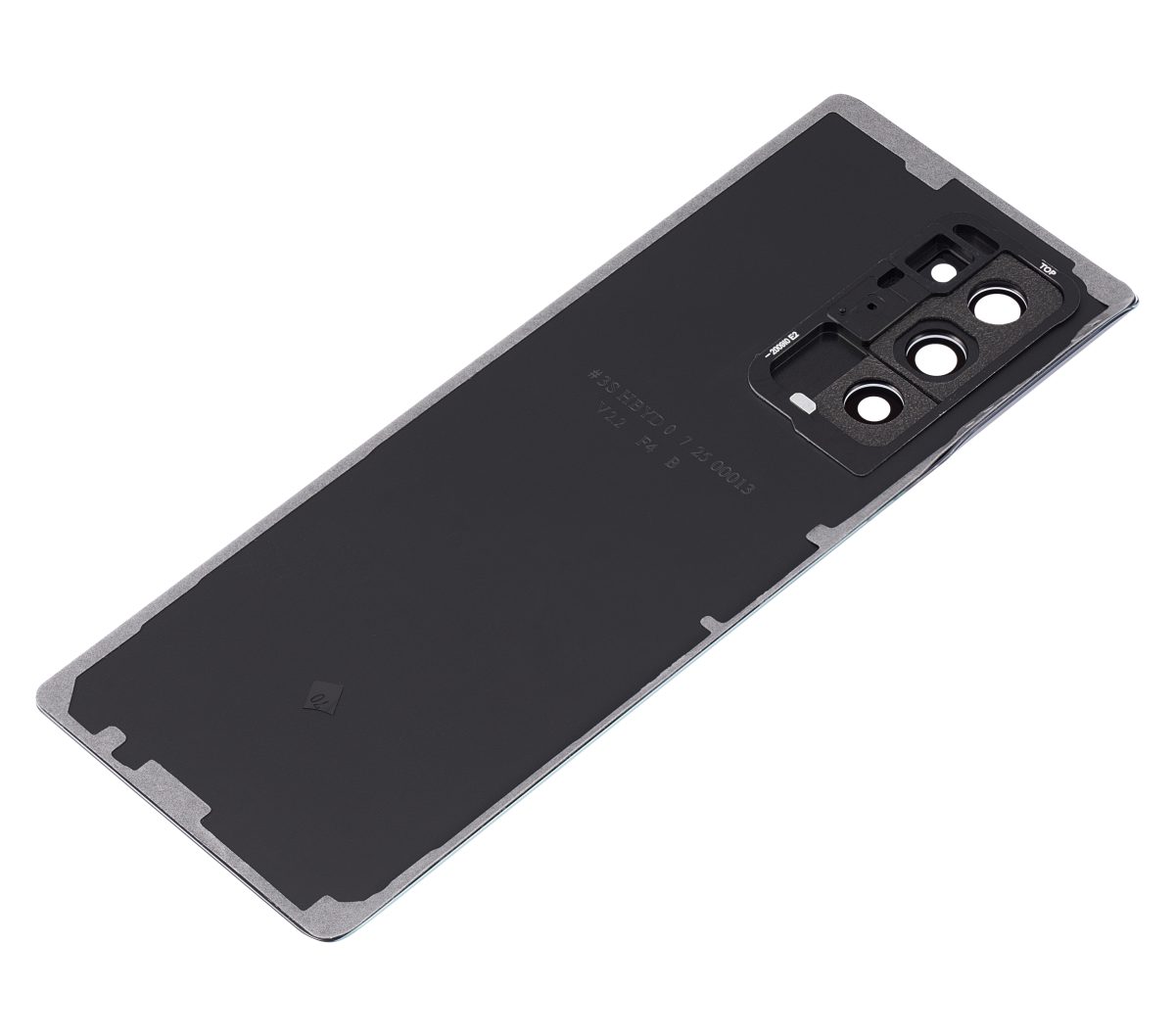 Samsung Galaxy Z Fold 6 5G Arka Kapak Camı Kamera Lensiyle (Aftermarket Plus) (Mystic Black) - Görsel 5