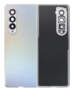Samsung Galaxy Z Fold 6 5G Arka Kapak Camı Kamera Lensiyle (Aftermarket Plus) (Phantom Silver) İle Uyumlu - Görsel 2