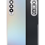 Samsung Galaxy Z Fold 6 5G Arka Kapak Camı Kamera Lensiyle (Aftermarket Plus) (Phantom Silver) İle Uyumlu