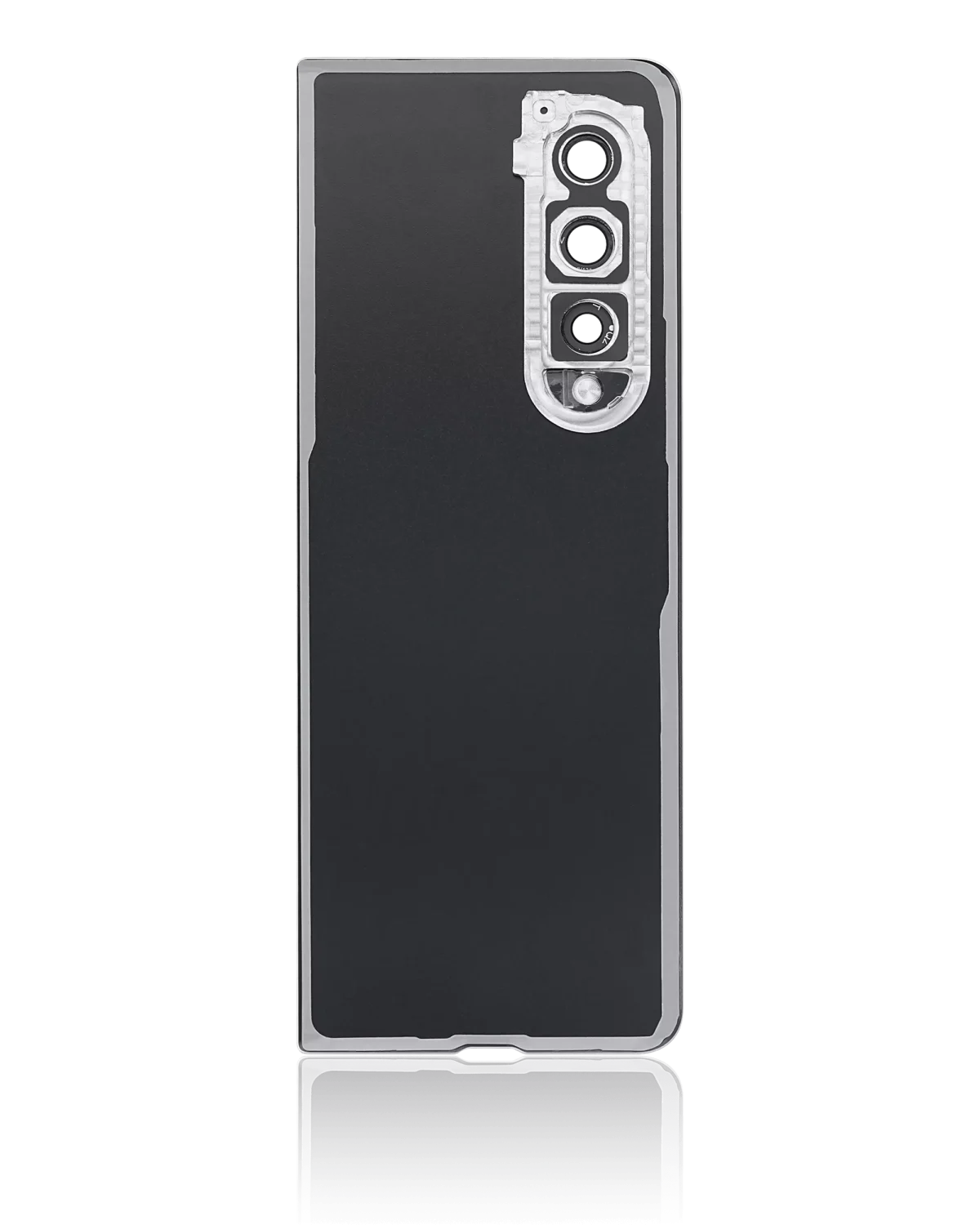Samsung Galaxy Z Fold 6 5G Arka Kapak Camı Kamera Lensiyle (Aftermarket Plus) (Phantom Silver) İle Uyumlu - Görsel 4