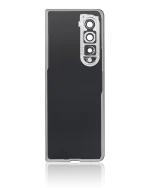 Samsung Galaxy Z Fold 6 5G Arka Kapak Camı Kamera Lensiyle (Aftermarket Plus) (Phantom Silver) İle Uyumlu - Görsel 4