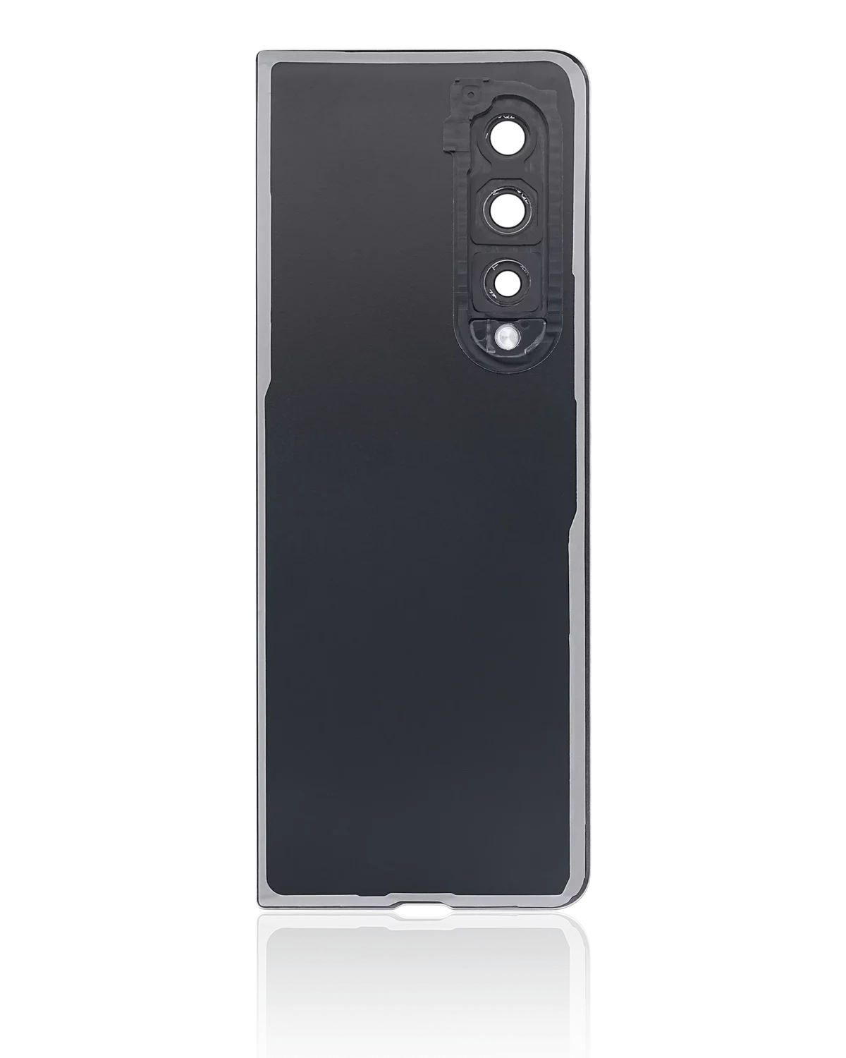 Samsung Galaxy Z Fold 6 5G Arka Kapak Camı Kamera Lensiyle (Aftermarket Plus) (Phantom Siyah) İle Uyumlu - Görsel 4