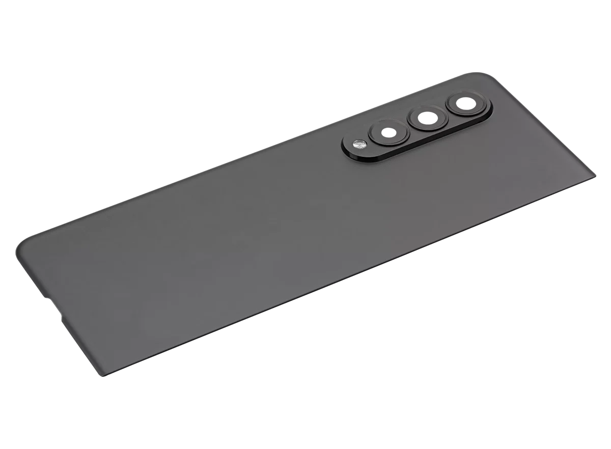 Samsung Galaxy Z Fold 6 5G Arka Kapak Camı Kamera Lensiyle (Aftermarket Plus) (Phantom Siyah) İle Uyumlu - Görsel 5