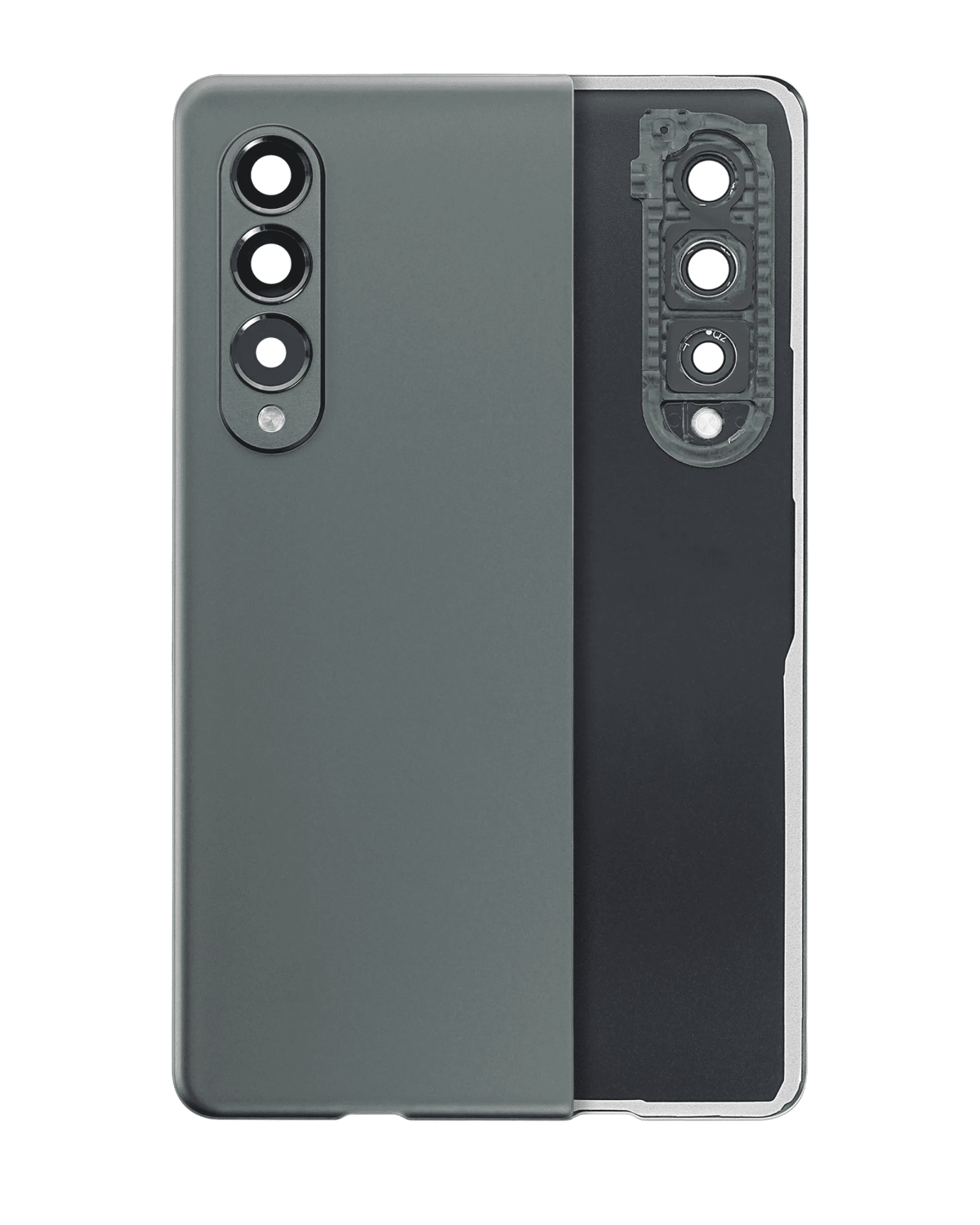 Samsung Galaxy Z Fold 6 5G Arka Kapak Camı Kamera Lensiyle(Aftermarket Plus) (Phantom Green)