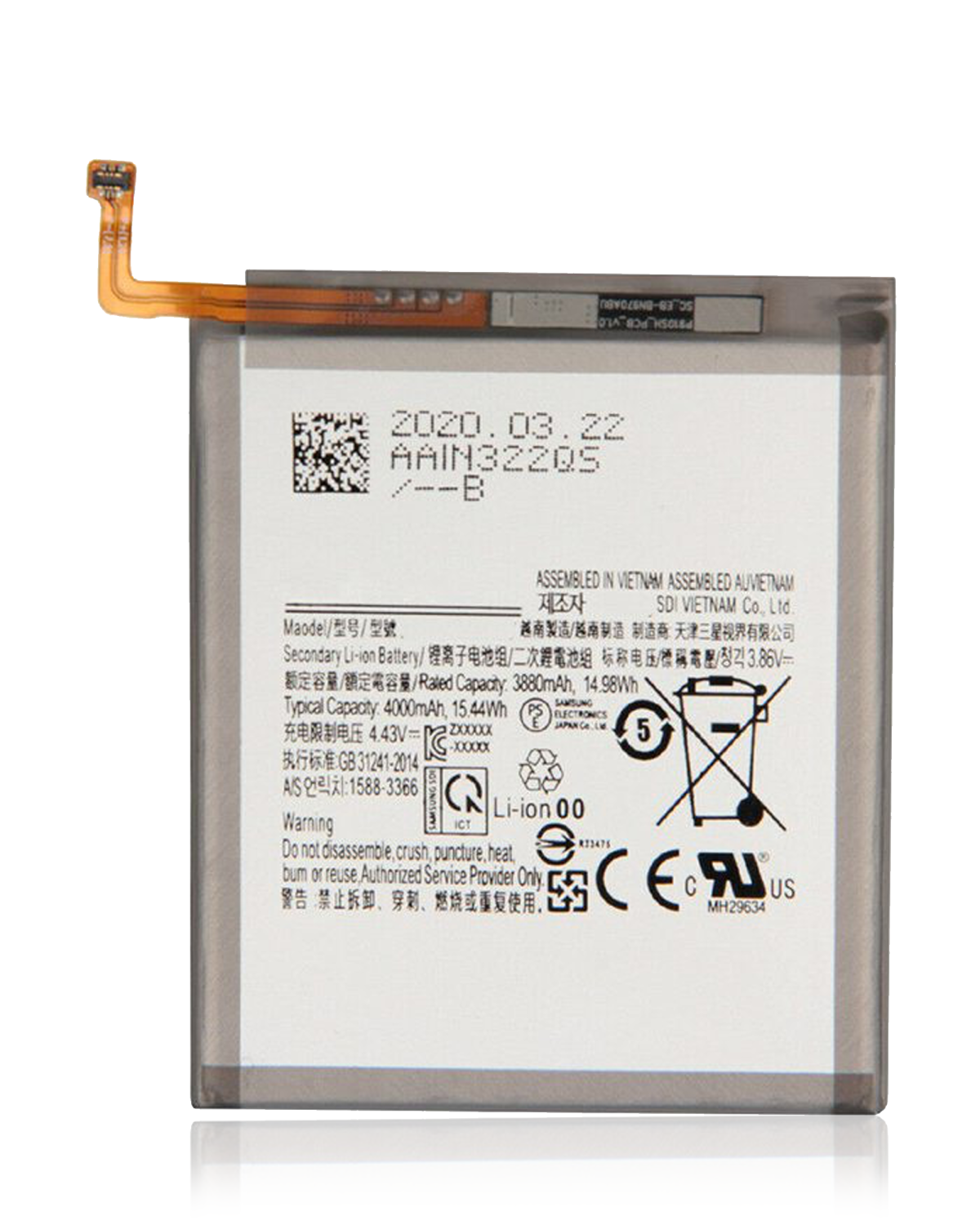 Samsung GalaxyA04S İle Uyumlu Batarya Pil (A047 2022) (EB-BA217ABY) (Servis Paketi) - Görsel 2
