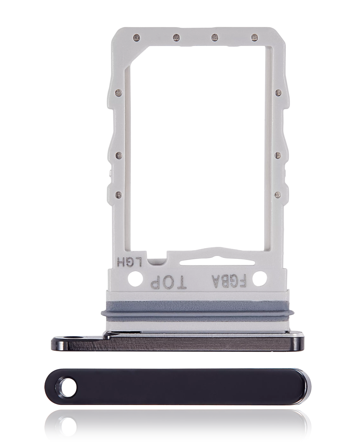 Sim Kart Tepsisi Samsung Galaxy Z Flip 4 5G İle Uyumlu (F721) (Grafit) İle Uyumlu