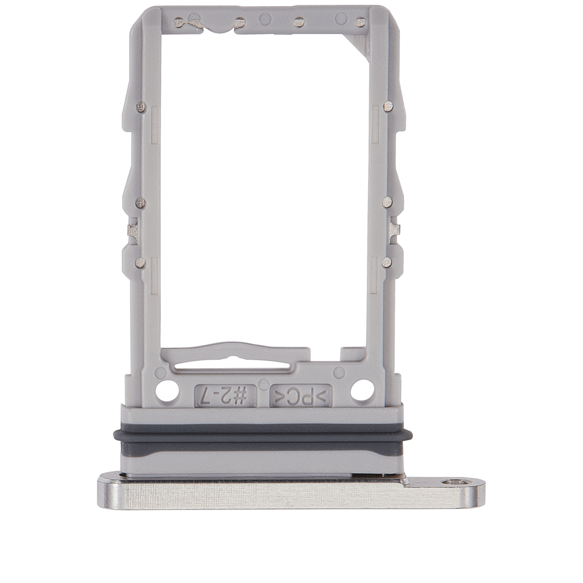 Sim Kart Tepsisi Samsung Galaxy Z Flip 5 5G İle Uyumlu (Krem) İle Uyumlu - Görsel 3
