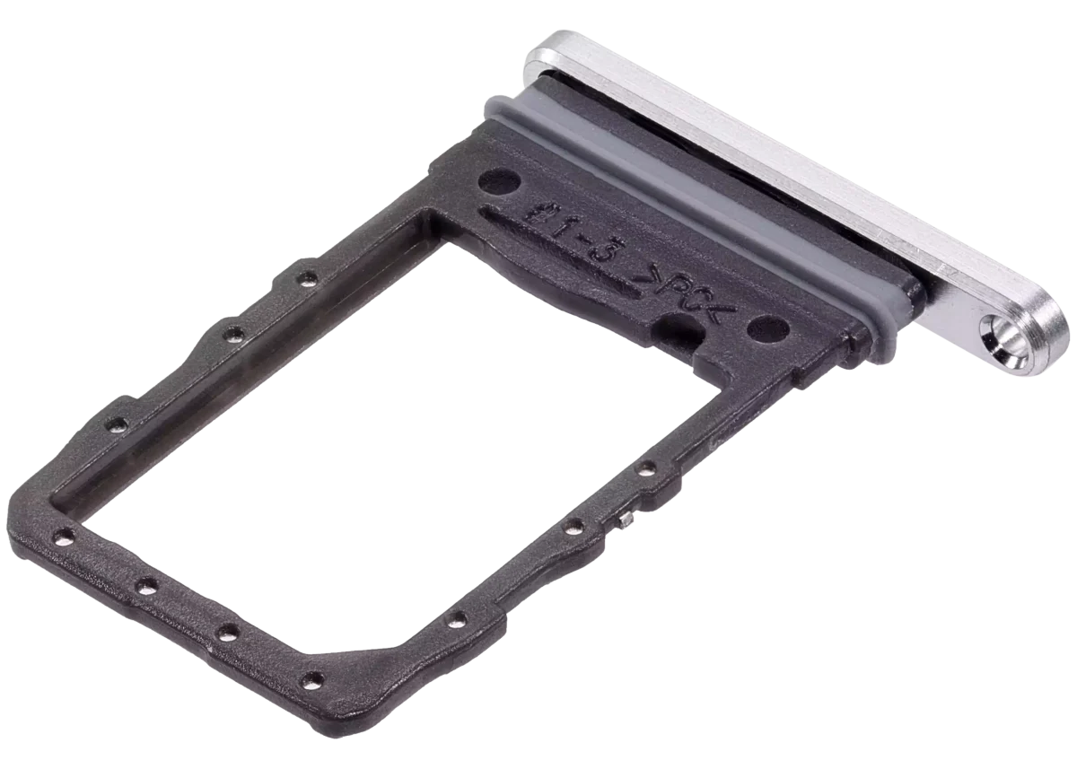 Tek Sim Kart Tepsisi Samsung Galaxy Z Flip 6 (F741) (Premium) (Beyaz) - Görsel 5