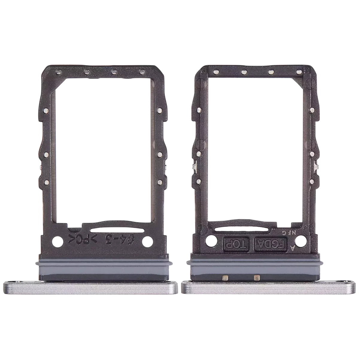 Tek Sim Kart Tepsisi Samsung Galaxy Z Flip 6 (F741) (Premium) (Gümüş Gölge) - Görsel 2