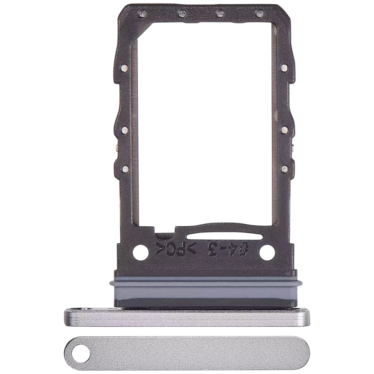 Tek Sim Kart Tepsisi Samsung Galaxy Z Flip 6 (F741) (Premium) (Gümüş Gölge) - Görsel 3