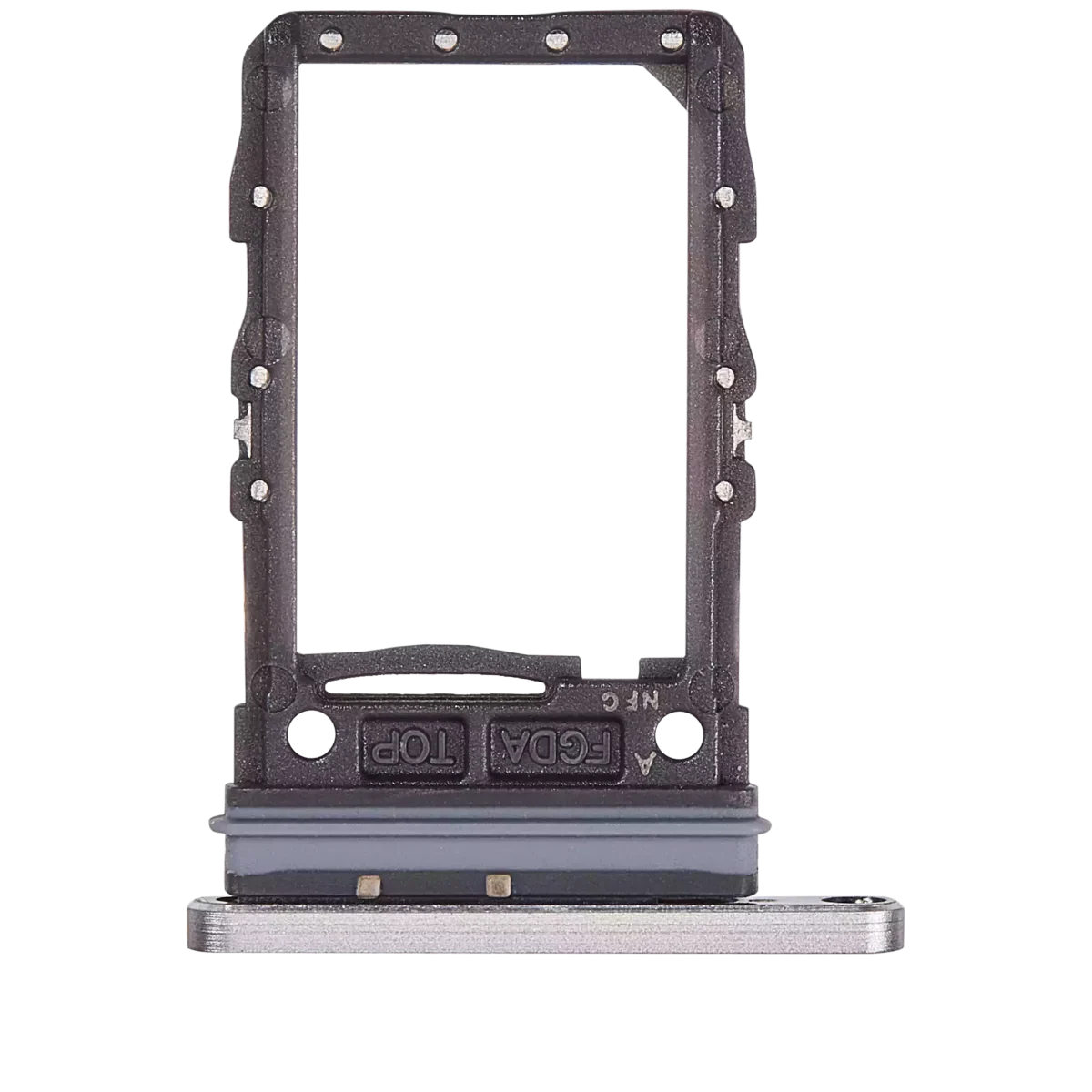 Tek Sim Kart Tepsisi Samsung Galaxy Z Flip 6 (F741) (Premium) (Gümüş Gölge) - Görsel 4