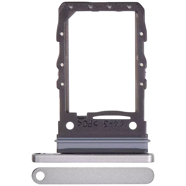 Tek Sim Kart Tepsisi Samsung Galaxy Z Flip 6 (F741) (Premium) (Gümüş Gölge)