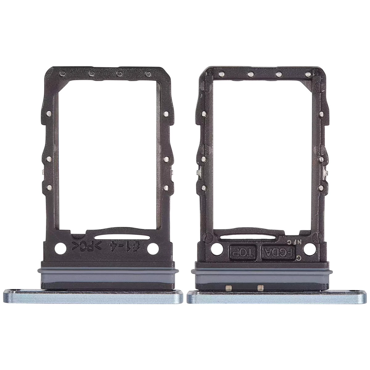 Tek Sim Kart Tepsisi Samsung Galaxy Z Flip 6 (F741) (Premium) (Mavi) - Görsel 2
