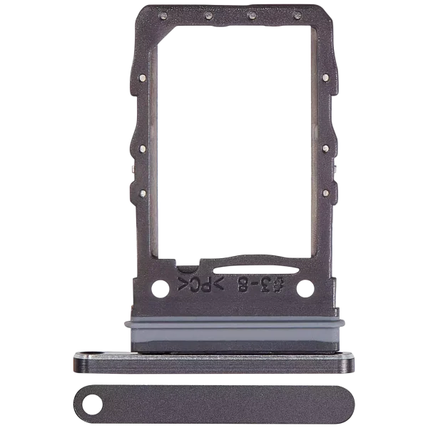 Tek Sim Kart Tepsisi Samsung Galaxy Z Flip 6 (F741) (Premium) (Siyah)