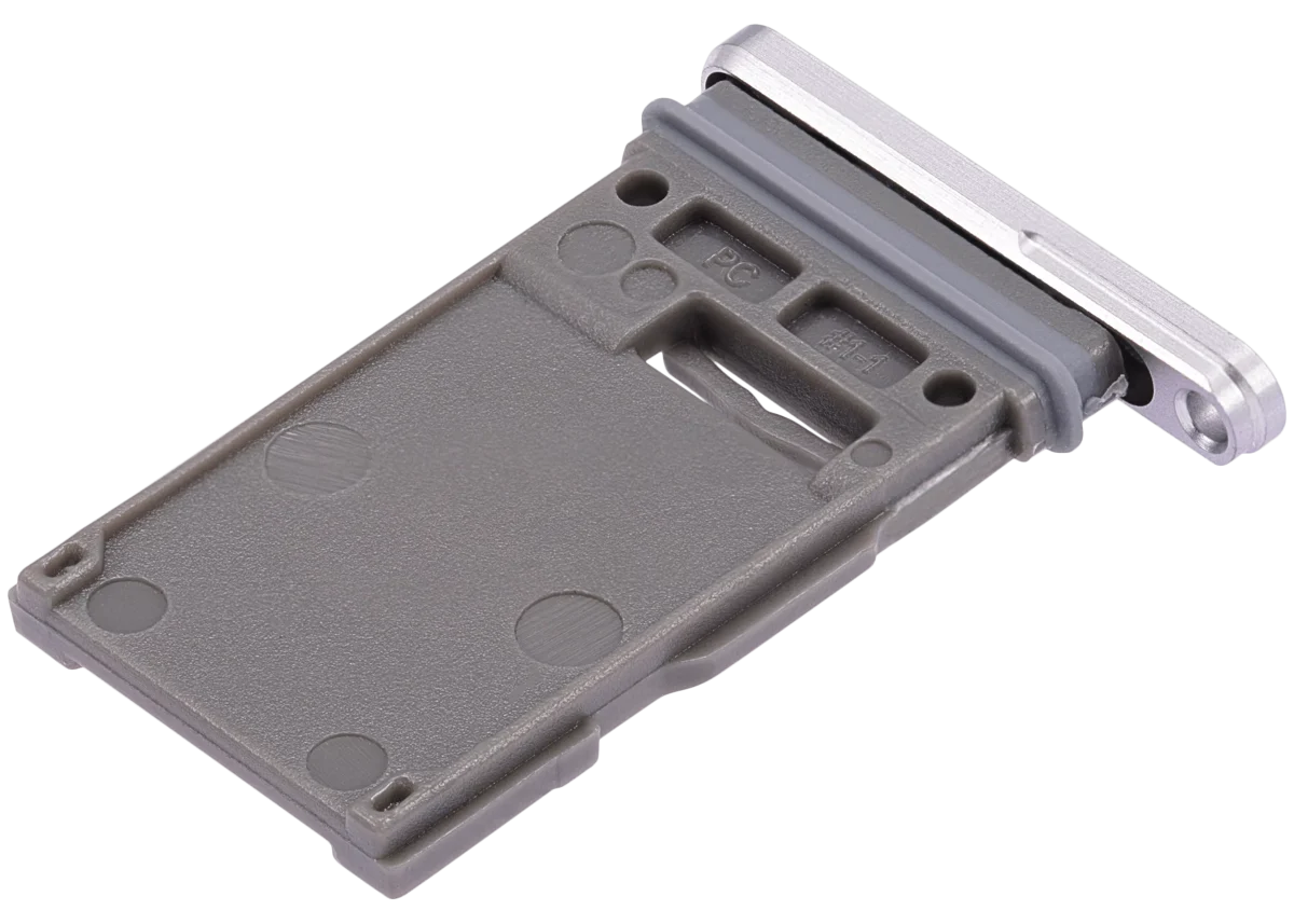 Tek Sim Kart Tepsisi Samsung Galaxy Z Fold 3 5G İle Uyumlu (Phantom Silver) - Görsel 4