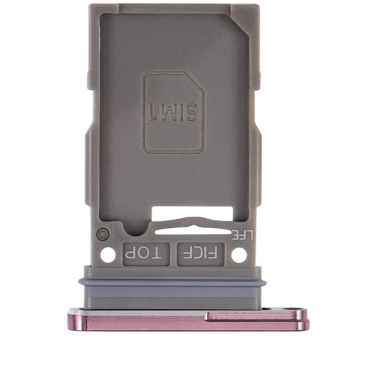 Tek Sim Kart Tepsisi Samsung Galaxy Z Fold 4 (F936) (Bordo) - Görsel 3