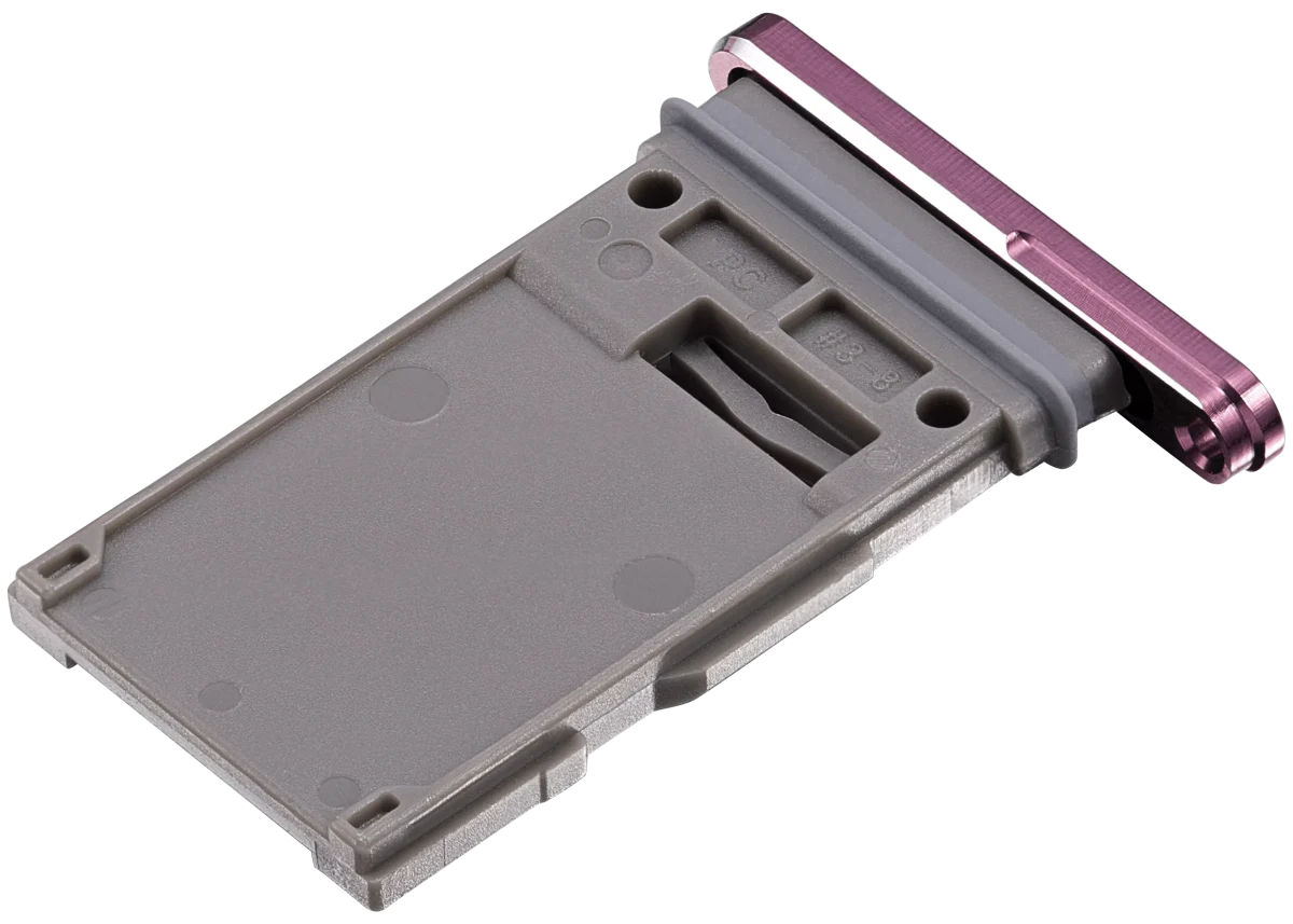 Tek Sim Kart Tepsisi Samsung Galaxy Z Fold 4 (F936) (Bordo) - Görsel 4