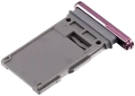 Tek Sim Kart Tepsisi Samsung Galaxy Z Fold 4 (F936) (Bordo) - Görsel 4