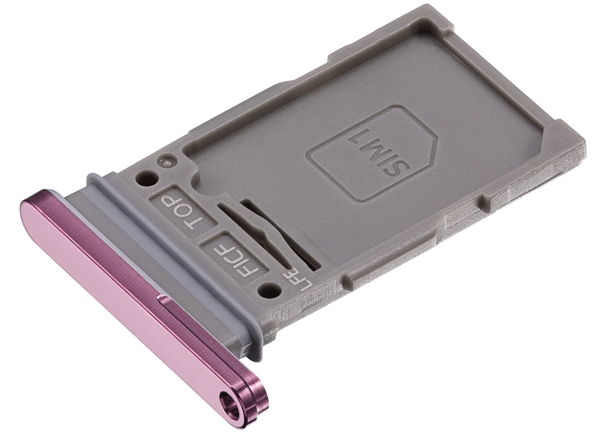 Tek Sim Kart Tepsisi Samsung Galaxy Z Fold 4 (F936) (Bordo) - Görsel 5