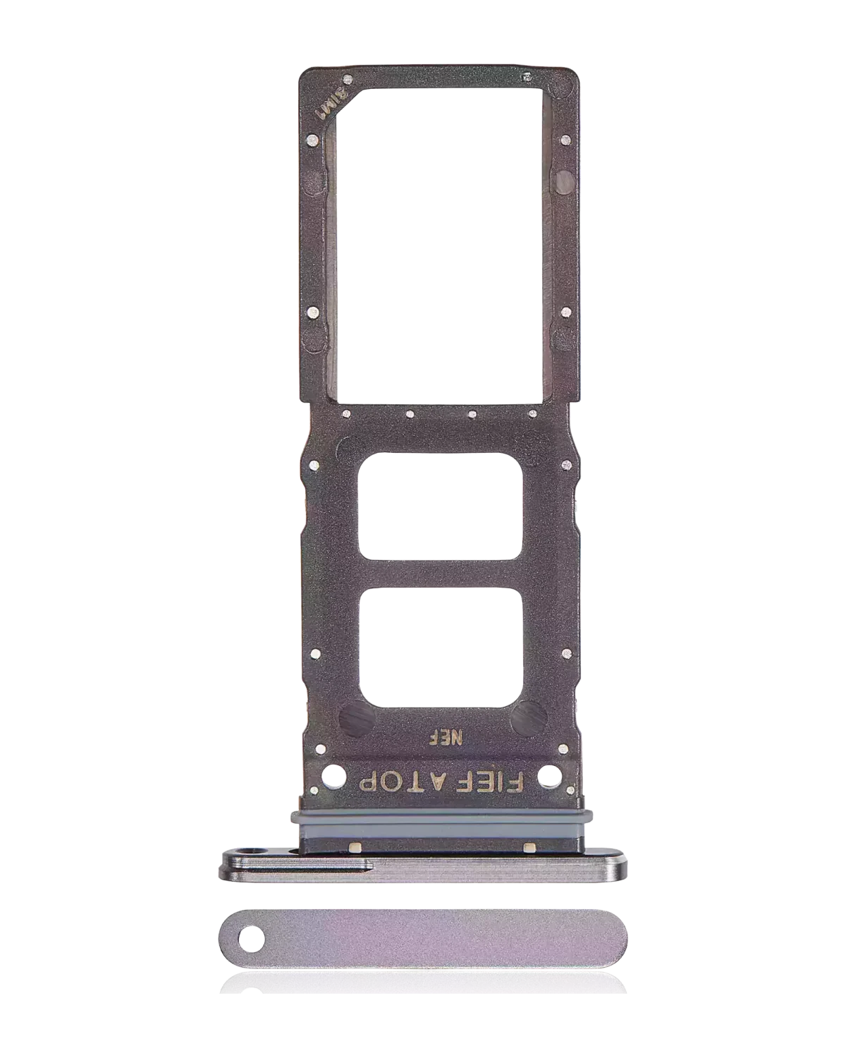 Tek Sim Kart Tepsisi Samsung Galaxy Z Fold 6 (F956) (Premium) (Gümüş Gölge) - Görsel 6