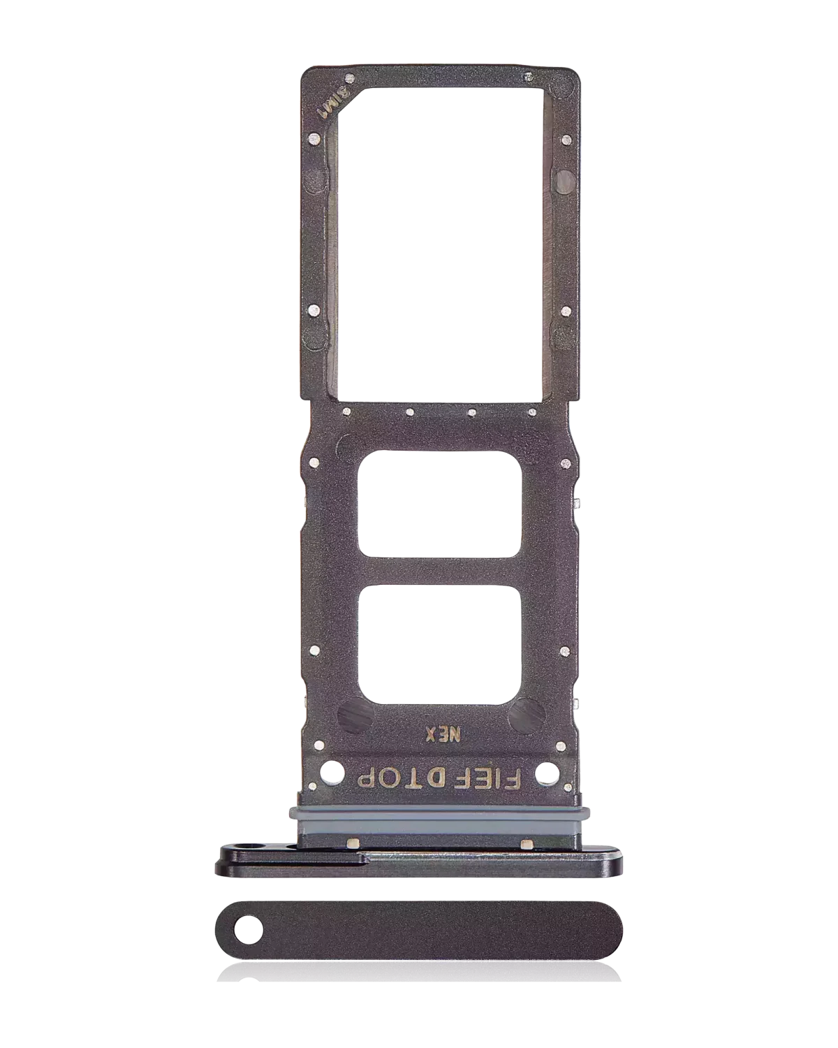 Tek Sim Kart Tepsisi Samsung Galaxy Z Fold 6 (F956) (Premium) (Siyah) - Görsel 6