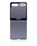 Üst ve Alt Arka Kapak Camı Kamera Lensiyle Samsung Galaxy Z Flip 4G Arka Kapak Camı Kamera Lensiyle (F700) / Z Flip 5G (F707) (Ayna Altın) İle Uyumlu - Görsel 4