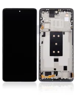 Xiaomi 11T Pro İle Uyumlu Ekran Dokunmatik Çerçeveli   (Amoled Ekran - Meteorit Grisi)