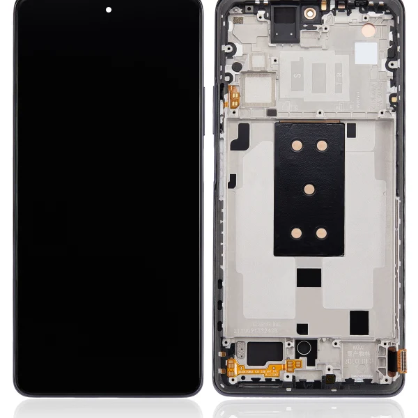 Xiaomi 11T Pro İle Uyumlu Ekran Dokunmatik Çerçeveli   (Amoled Ekran - Meteorit Grisi)