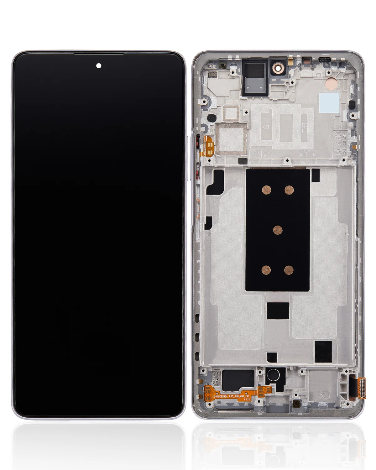 Xiaomi 11T Pro İle Uyumlu Ekran Dokunmatik Çerçeveli   (Amoled Ekran - Moonlight Beyaz)