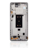 Xiaomi 11T Pro İle Uyumlu Ekran Dokunmatik Çerçeveli   (Amoled Ekran - Moonlight Beyaz) - Görsel 4