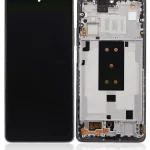 Xiaomi 11T Pro İle Uyumlu Ekran Dokunmatik Çerçeveli (Meteorit Grisi