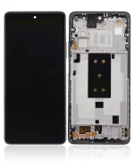 Xiaomi 11T Pro İle Uyumlu Ekran Dokunmatik Çerçeveli (Meteorit Grisi