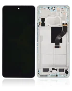 Xiaomi 12 Lite İle Uyumlu Ekran Dokunmatik Çerçeveli Orijinal Amoled Ekran (Lite Yeşil)
