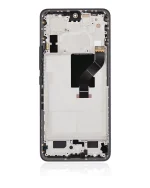 Xiaomi 12 Lite İle Uyumlu Ekran Dokunmatik Çerçeveli Orijinal Amoled Ekran (Siyah) - Görsel 2