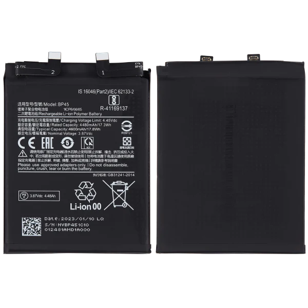 Xiaomi 12 Pro İle Uyumlu BP45 Batarya Pil Orijinal