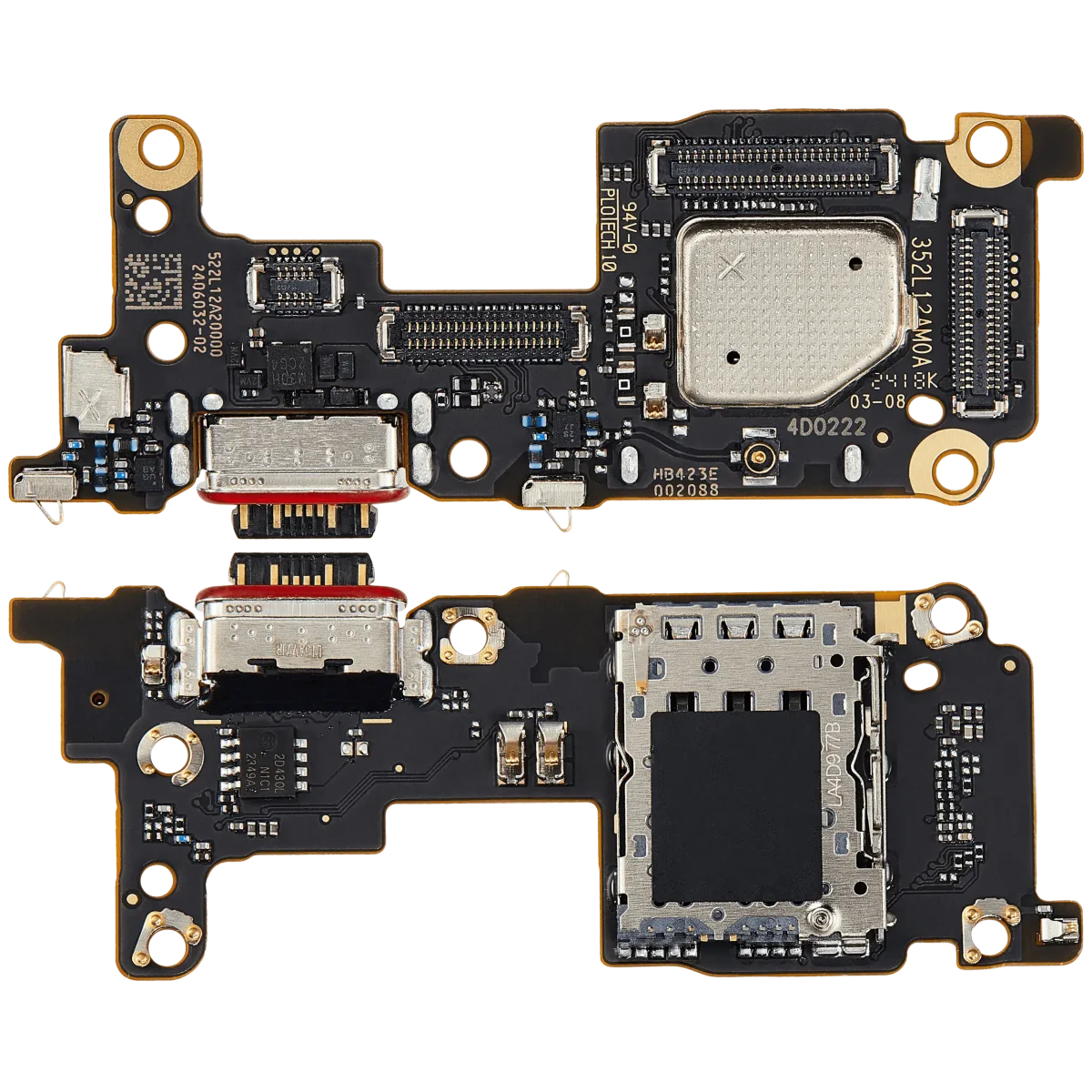Xiaomi 12T İle Uyumlu Sim Kart Okuyuculu Şarj Soketi (Orijinal Premium Parça)